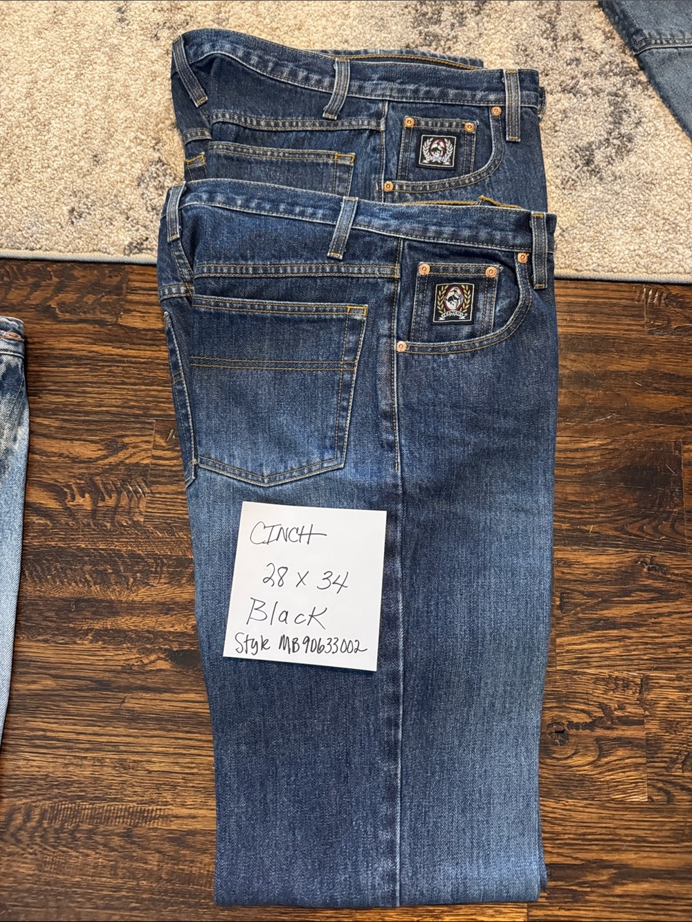 Cinch Men's black label men’s jeans